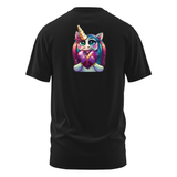 Regenbogen Label T-Shirt | Unicorn0277