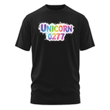 Regenbogen Label T-Shirt | Unicorn0277