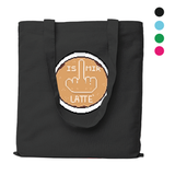 Is mir Latte Baumwolltasche | Baer_Serker