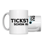 Tickst du schon richtig Tasse Weiß | D_Stupp