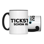 Tickst du schon richtig Tasse Schwarz | D_Stupp