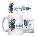 Nummerierte Winterzauber 2024 Tasse Unikat | Der_Marienkaefer_Live