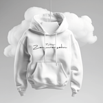 "Richtiger Zensurensohn" Hoodie White | Deydey de la Noche