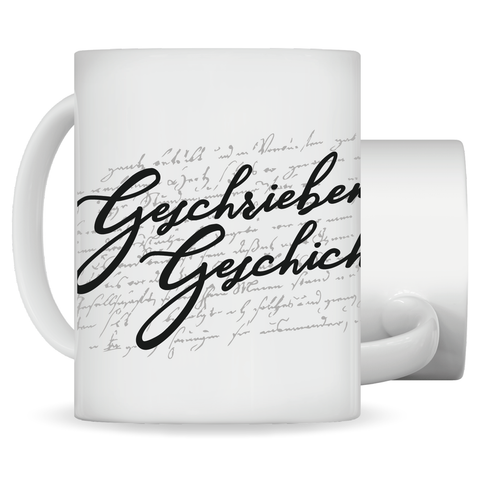 Original Tasse Matt | Geschriebene Geschichte