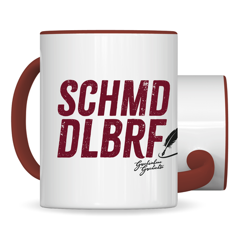 Schmuddelbrief Tasse | Geschriebene Geschichte