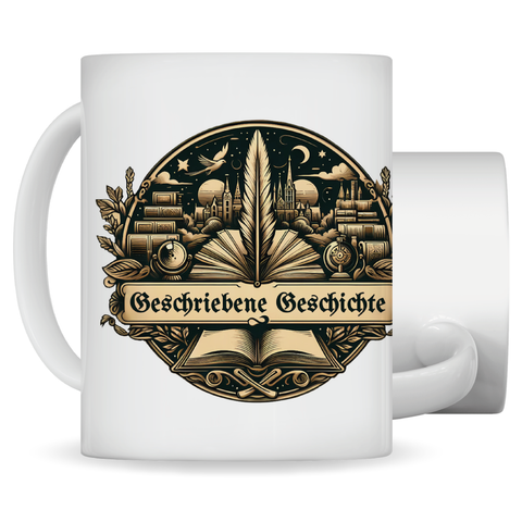 Logo Tasse Matt | Geschriebene Geschichte