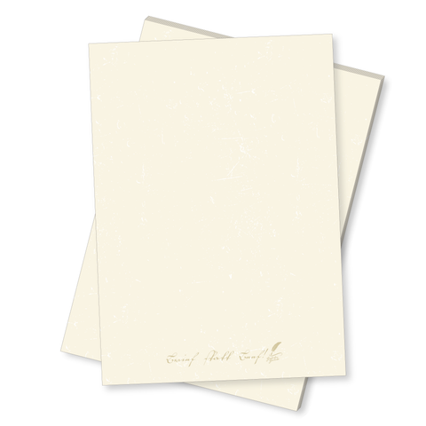 Briefpapierblock "Brief statt Beef!" | Geschriebene Geschichte