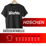 Label T-Shirt Black | H0SCHEN