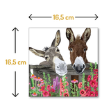 Happy Esel Papierservietten