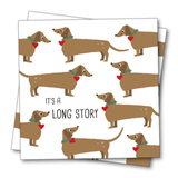 Long Story Dackel Papierservietten