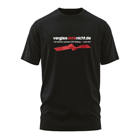 Logo T-Shirt Schwarz | vergissaidsnicht.de
