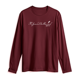 Schmuddelbrief Long Sleeve | Geschriebene Geschichte