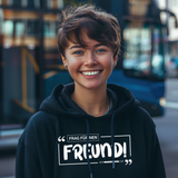 "Freund" Heavy Hoodie | Der_Marienkaefer_Live