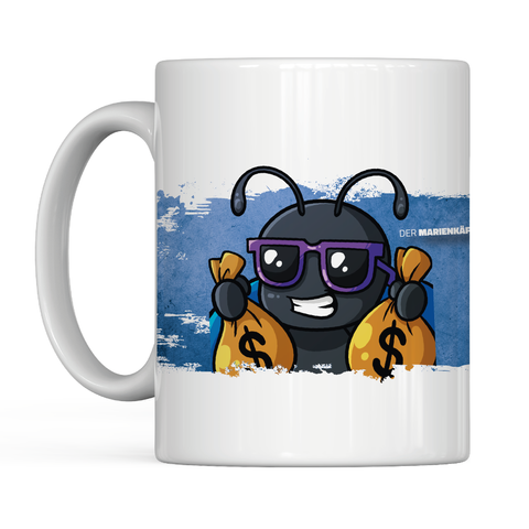 "Geldsack" Tasse | Der_Marienkaefer_Live
