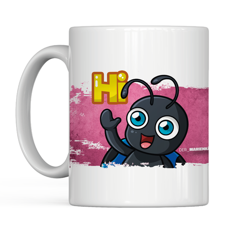"Hi" Pink Edition Tasse | Der_Marienkaefer_Live