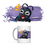 "Lachen" Purple Edition Tasse | Der_Marienkaefer_Live