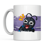 "Lachen" Purple Edition Tasse | Der_Marienkaefer_Live