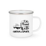 Logo Emaille Tasse | Oberallgäuer
