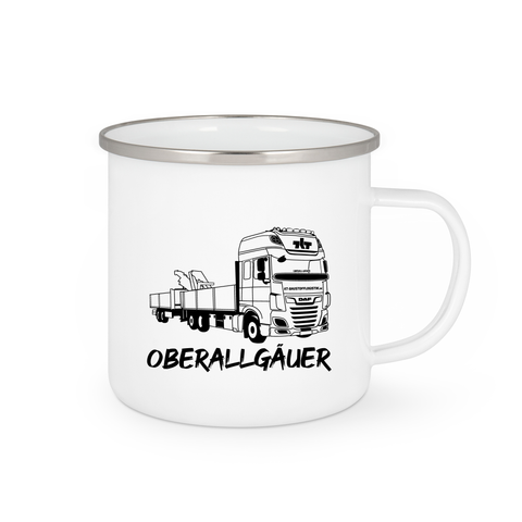 Logo Emaille Tasse | Oberallgäuer