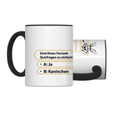 Fernsehquizfragen Tasse | Pummelfee86