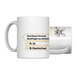 Fernsehquizfragen Tasse | Pummelfee86