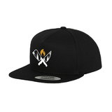 Deluxe Flexfit Flatcap Black | MM Rögele