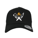 Deluxe Flexfit Curved Cap Black | MM Rögele