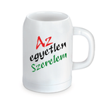 "Az egyetlen Szerelem" Bierkrug | Rockstadl