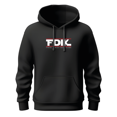 "FDIK" Hoodie Black | Rockstadl