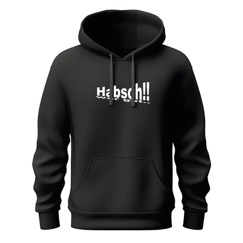 "Habsch!!" Hoodie Black | Rockstadl