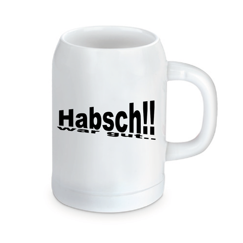 "Habsch!!" Bierkrug | Rockstadl