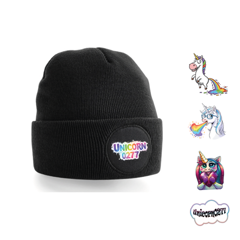 Beanie mit Wunschmotiv | Unicorn0277