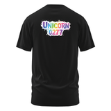 Regenbogen Label T-Shirt | Unicorn0277