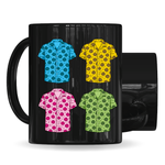Popart Tasse Schwarz | Wallace