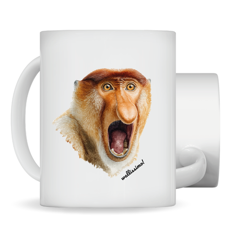 Affe Tasse Matt | Wallace