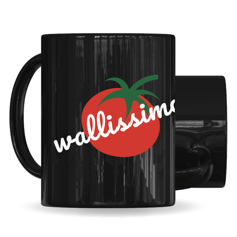 Label Tasse Schwarz | Wallace