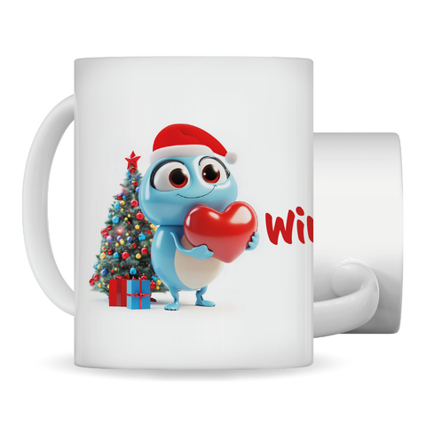 Nummerierte Winterzauber 2025 Tasse Unikat | Der_Marienkaefer_Live