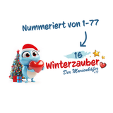 Nummerierte Winterzauber 2025 Tasse Unikat | Der_Marienkaefer_Live
