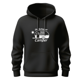 Logo Hoodie Schwarz | Die Schlager Camper