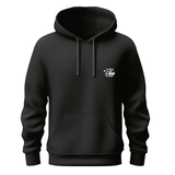 Label Hoodie Schwarz | Die Schlager Camper