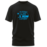 Logo T-Shirt Schwarz | Die Schlager Camper