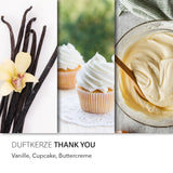 Peanuts Thank you | Duftkerze