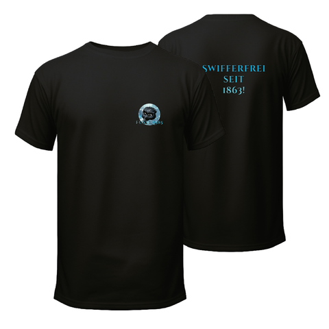 Swifferfrei T-Shirt Schwarz  | Fussel1985