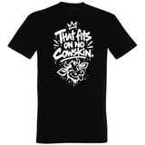 Cowskin T-Shirt schwarz | Sprüche Style