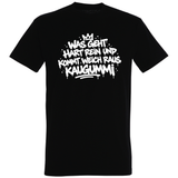 Kaugummi T-Shirt schwarz | Sprüche Style