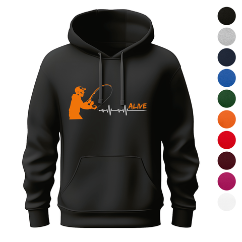 Angler Alive Hoodie | Hakan_angelt