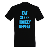 EAT SLEEP HOCKEY REPEAT T-Shirt | Hockeyhelden