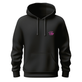Label Hoodie Schwarz | Die Schlager Camper