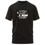 Logo T-Shirt Schwarz | Die Schlager Camper