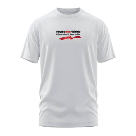 Logo T-Shirt Weiß | vergissaidsnicht.de